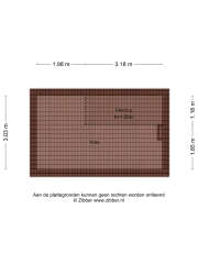 Plattegrond Rechthuisstraat 44 HAARLEM