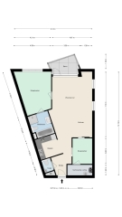 Plattegrond Saenredamstraat 1 EINDHOVEN