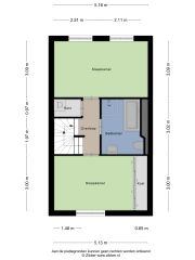 Plattegrond Schumannlaan 93 ZWOLLE