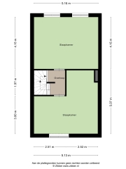 Plattegrond Schumannlaan 93 ZWOLLE