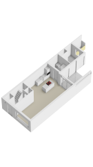 Plattegrond Spoordijkstraat 248 ENSCHEDE