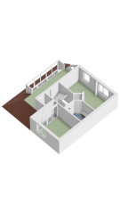 Plattegrond Zwaluwstraat 3 ENSCHEDE