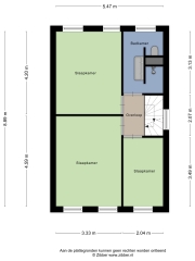 Plattegrond Bosuilstraat 16 ENSCHEDE