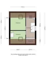 Plattegrond Bosuilstraat 16 ENSCHEDE