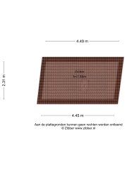 Plattegrond Nieuwstraat 123 ALMELO