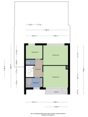 Plattegrond Händelstraat 10 ALMELO
