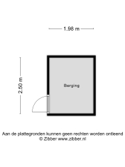 Plattegrond Frankrijkkade 26 ALMERE
