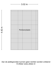 Plattegrond Frankrijkkade 26 ALMERE