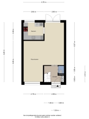 Plattegrond van Galenstraat 23 HAAKSBERGEN