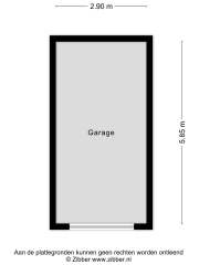 Plattegrond Voortsweg 303 ENSCHEDE