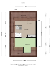 Plattegrond Keteldiepstraat 68 ENSCHEDE