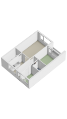 Plattegrond Paganinistraat 40 ALMELO