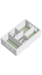 Plattegrond Erasmuslaan 3 F HAARLEM