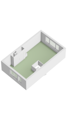 Plattegrond Erasmuslaan 3 F HAARLEM
