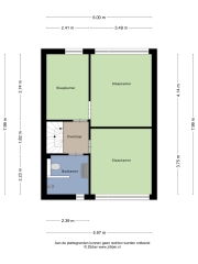 Plattegrond Avondroodstraat 10 EINDHOVEN