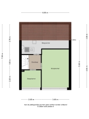 Plattegrond Avondroodstraat 10 EINDHOVEN