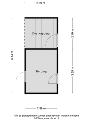Plattegrond Avondroodstraat 10 EINDHOVEN