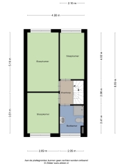 Plattegrond Ida Gerhardtstraat 13 ALMERE