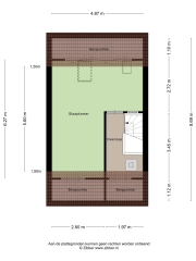 Plattegrond Ida Gerhardtstraat 13 ALMERE