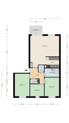 Plattegrond Lourdeshof 2 EINDHOVEN