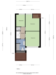 Plattegrond Ampsen 82 ALMELO