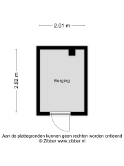Plattegrond Trekvogelweg 77 AMERSFOORT