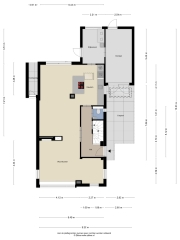 Plattegrond Gronausestraat 74 ENSCHEDE