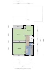 Plattegrond Gronausestraat 74 ENSCHEDE