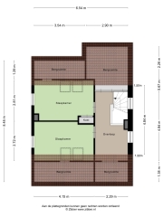 Plattegrond Gronausestraat 74 ENSCHEDE