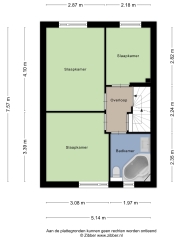 Plattegrond Het Nijhof 47 ENSCHEDE