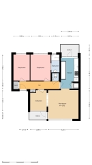 Plattegrond Grote Haarsekade 39 b GORINCHEM