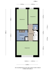 Plattegrond Galvanistraat 51 NIJMEGEN