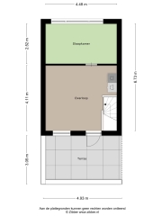 Plattegrond Galvanistraat 51 NIJMEGEN