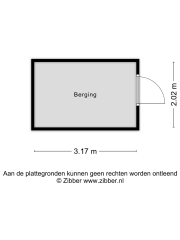 Plattegrond Galvanistraat 51 NIJMEGEN