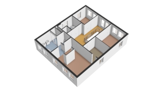 Plattegrond Schuifknoop 27 ALMERE