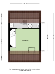 Plattegrond Ploegschaar 9 VOORTHUIZEN