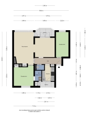 Plattegrond Van Musschenbroekstraat 66 1 ENSCHEDE