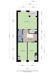 Plattegrond Oldenzaalsestraat 240 ENSCHEDE