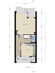 Plattegrond Oldenzaalsestraat 240 ENSCHEDE