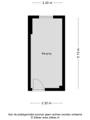 Plattegrond Oldenzaalsestraat 240 ENSCHEDE