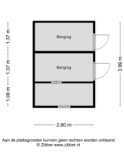 Plattegrond Hondelink 69 HAAKSBERGEN