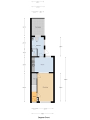 Plattegrond Nieuwstraat 79 ALMELO